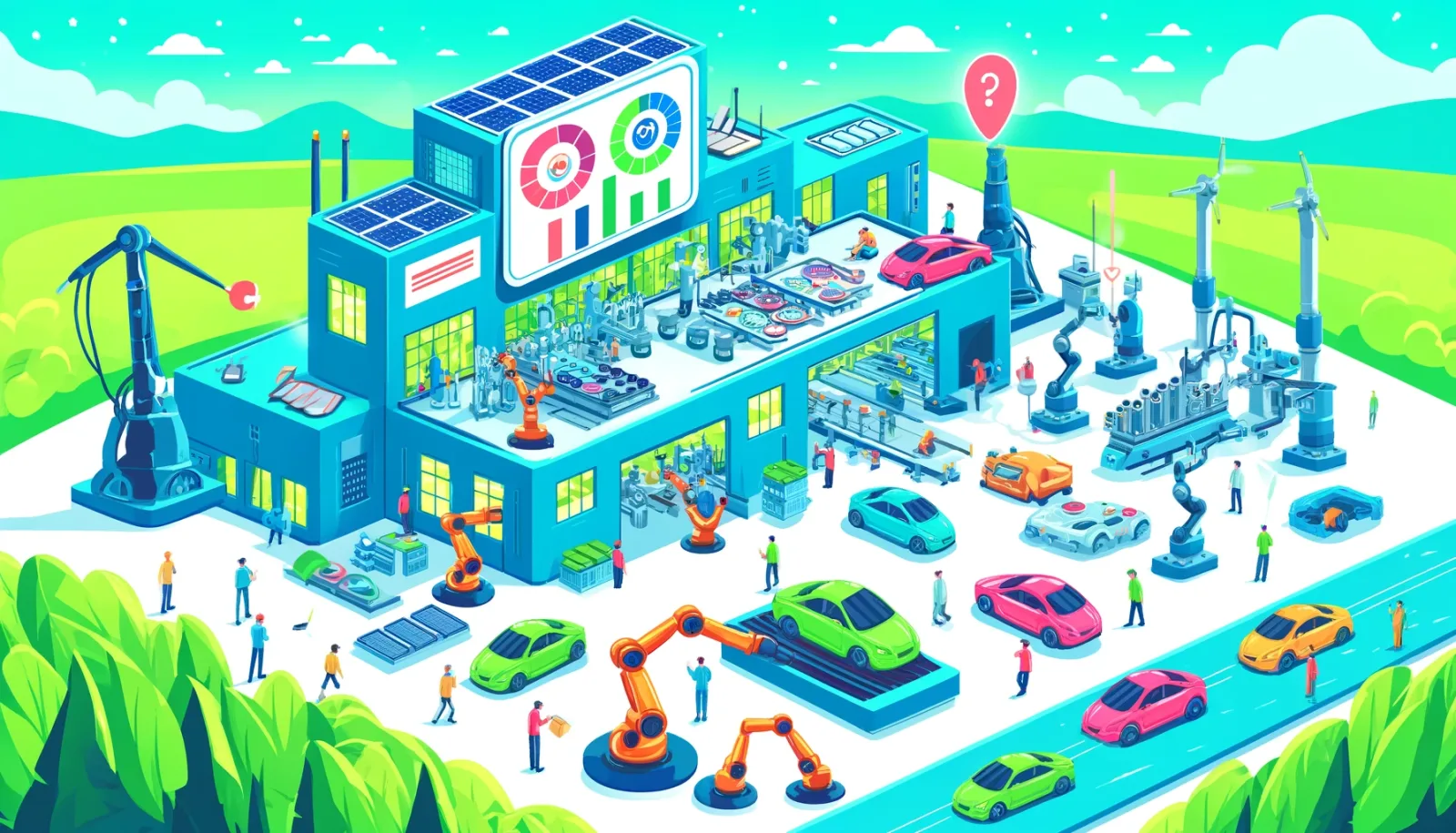 製造とは英語でなんと表現するのか？-Take Parts Factory